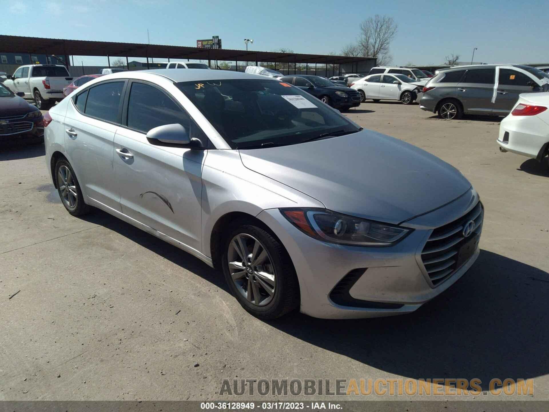 5NPD84LF0JH241224 HYUNDAI ELANTRA 2018