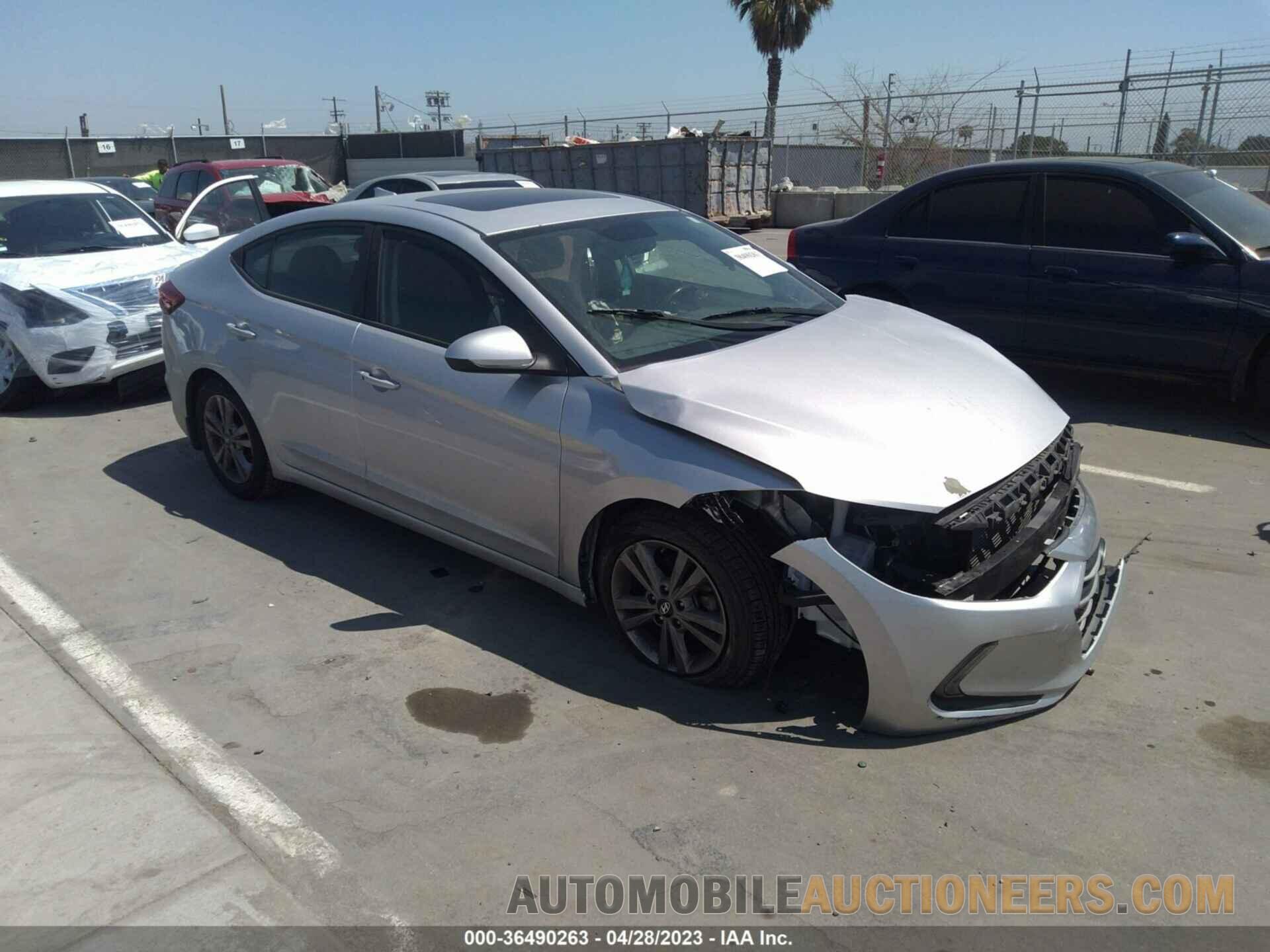 5NPD84LF0JH270156 HYUNDAI ELANTRA 2018