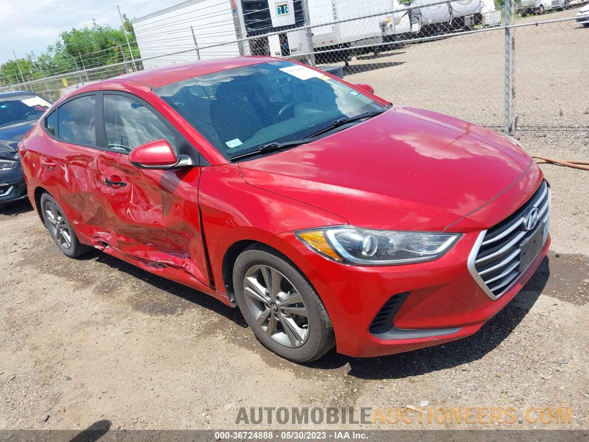 5NPD84LF0JH271288 HYUNDAI ELANTRA 2018