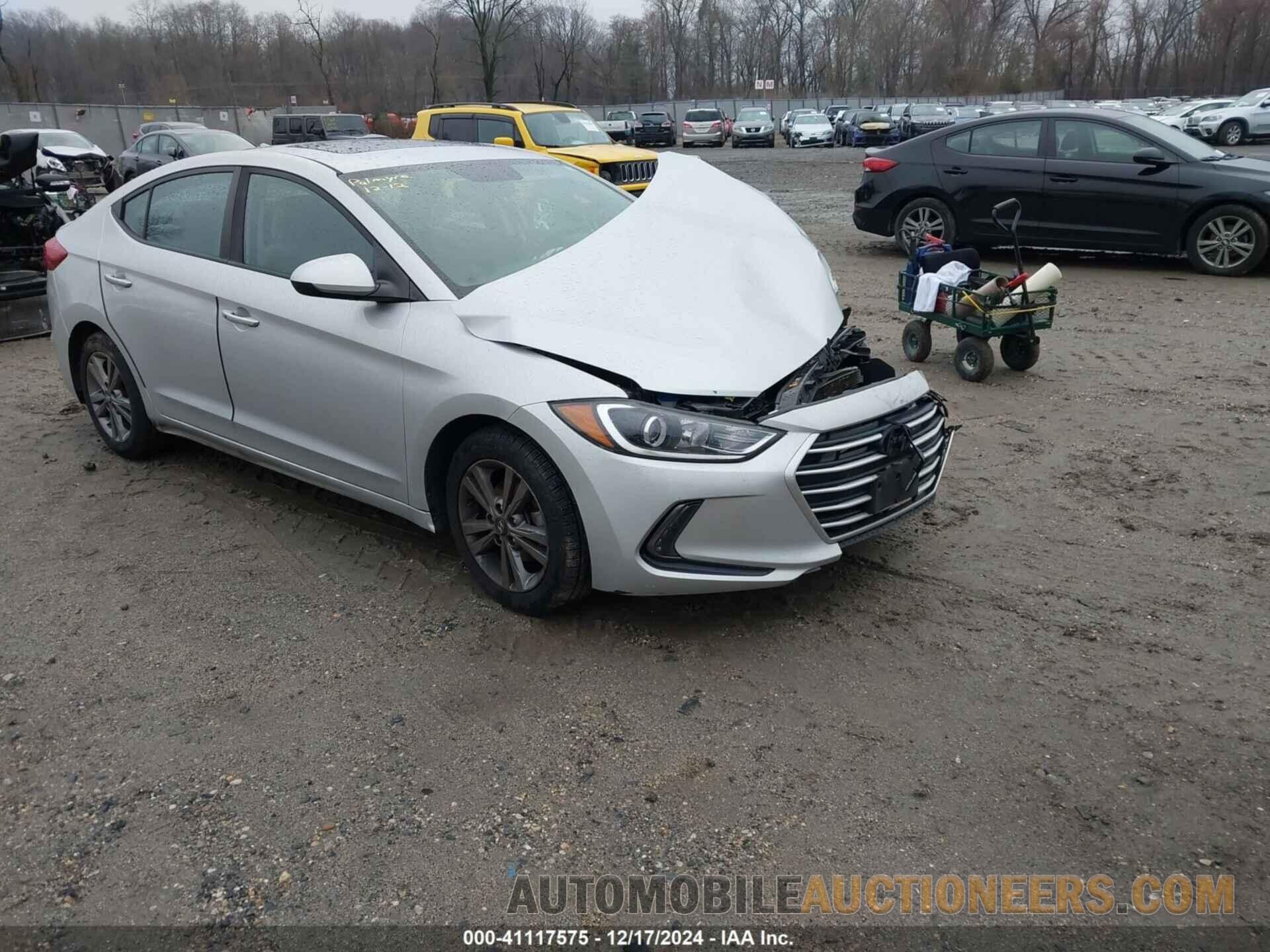 5NPD84LF0JH279617 HYUNDAI ELANTRA 2018