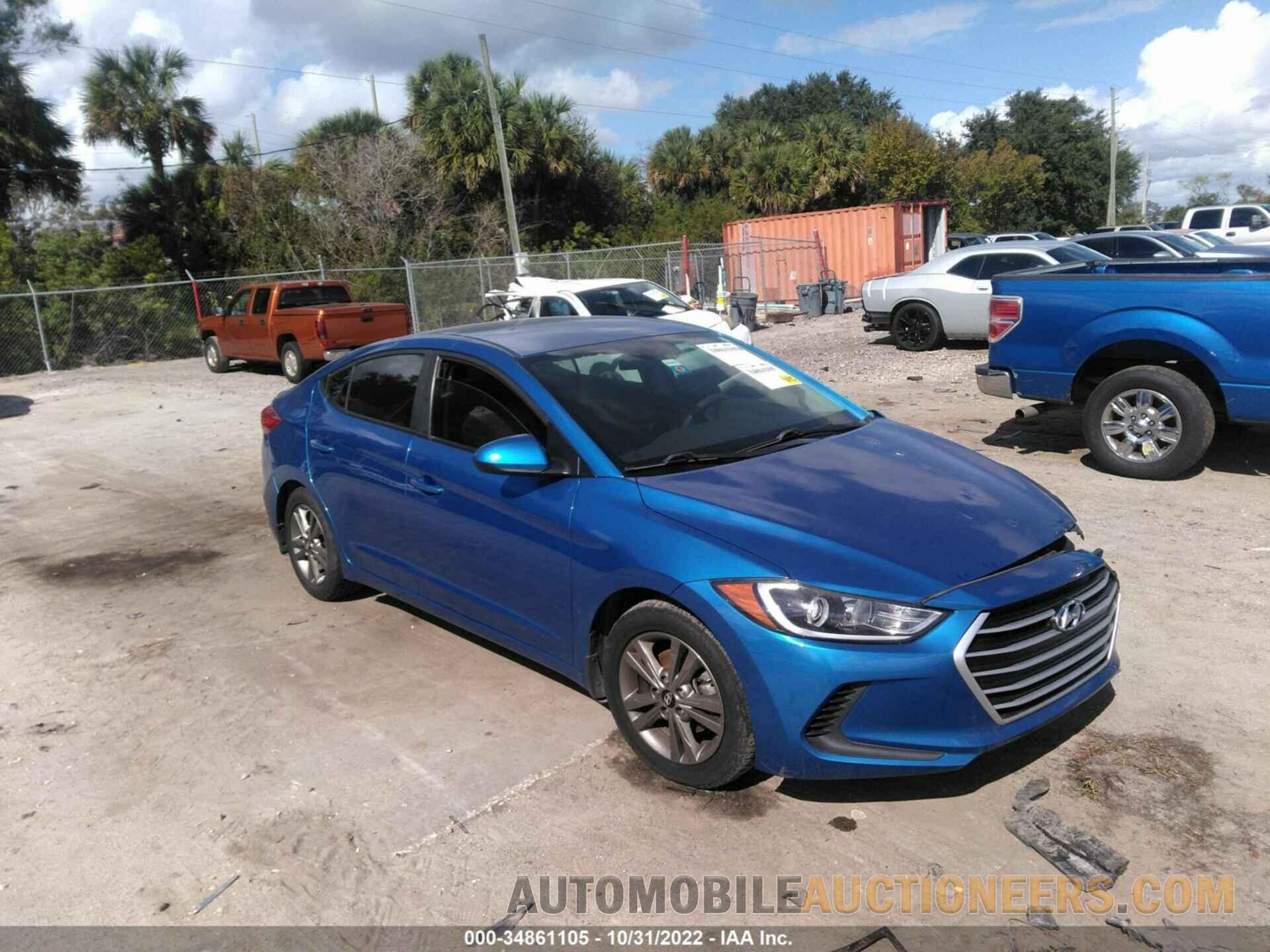 5NPD84LF0JH284770 HYUNDAI ELANTRA 2018