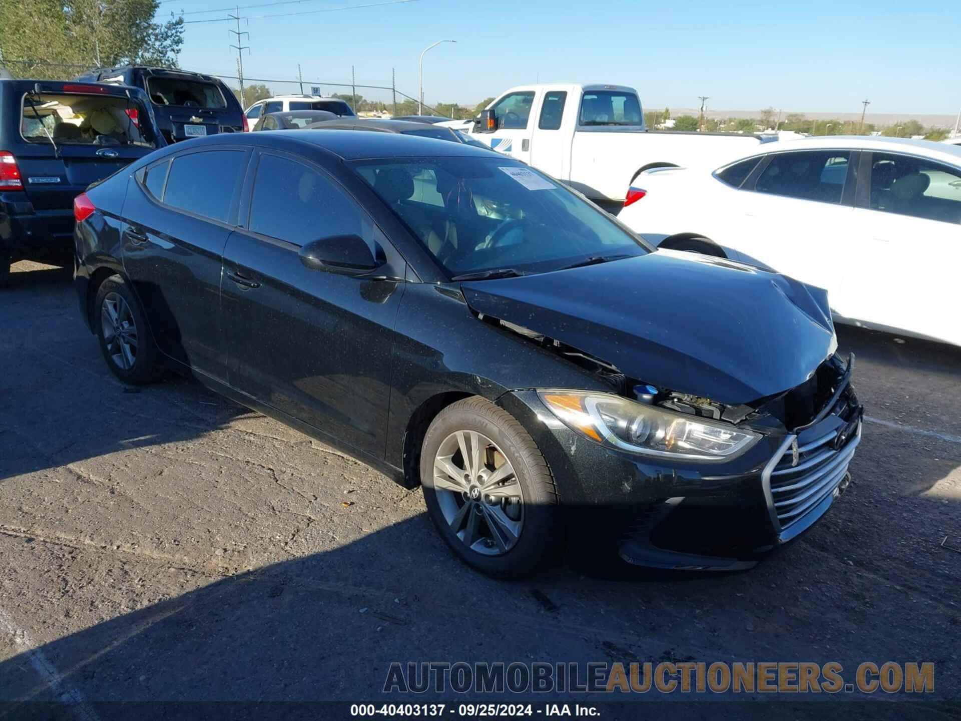 5NPD84LF0JH295400 HYUNDAI ELANTRA 2018