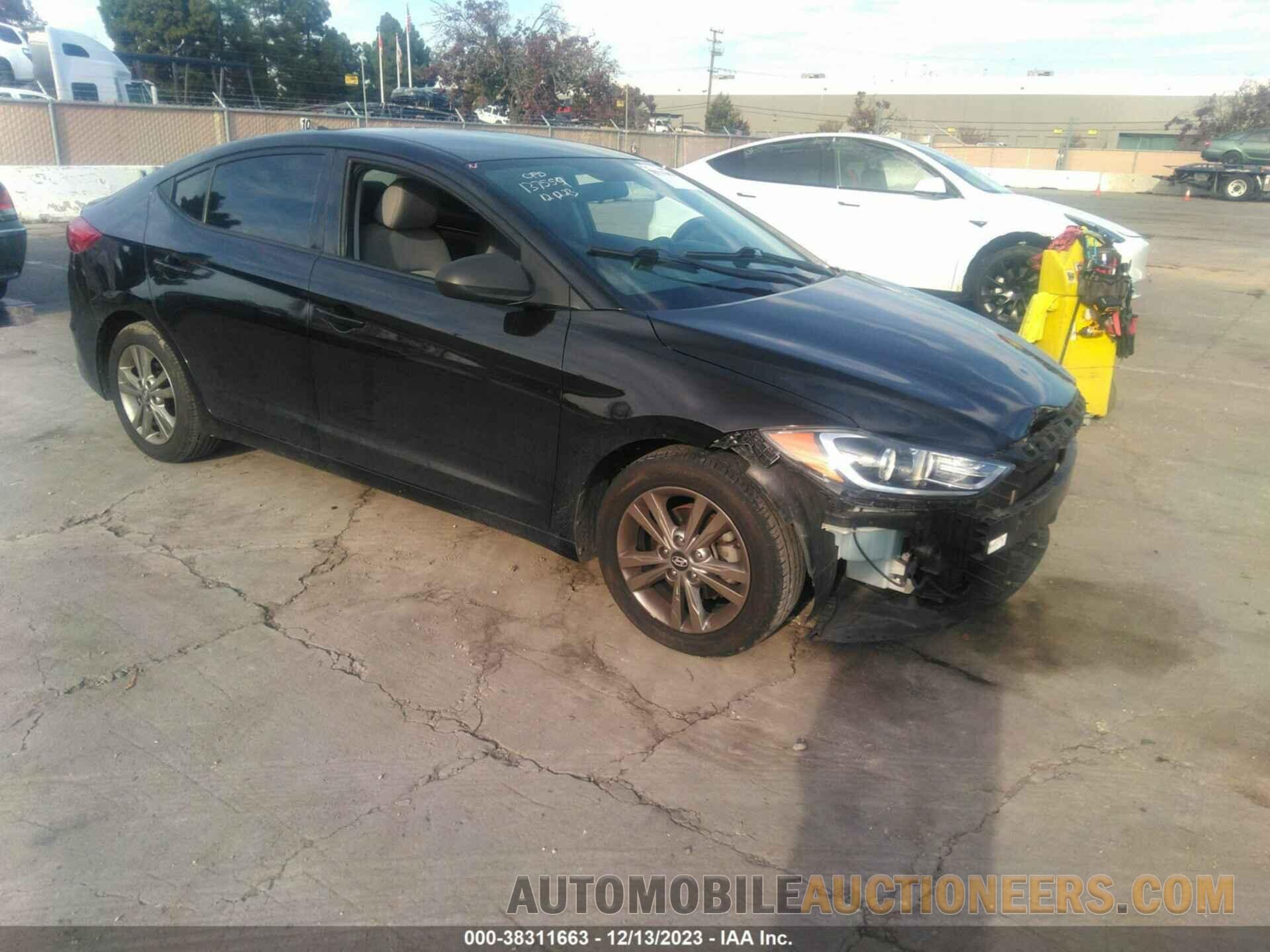 5NPD84LF0JH295414 HYUNDAI ELANTRA 2018