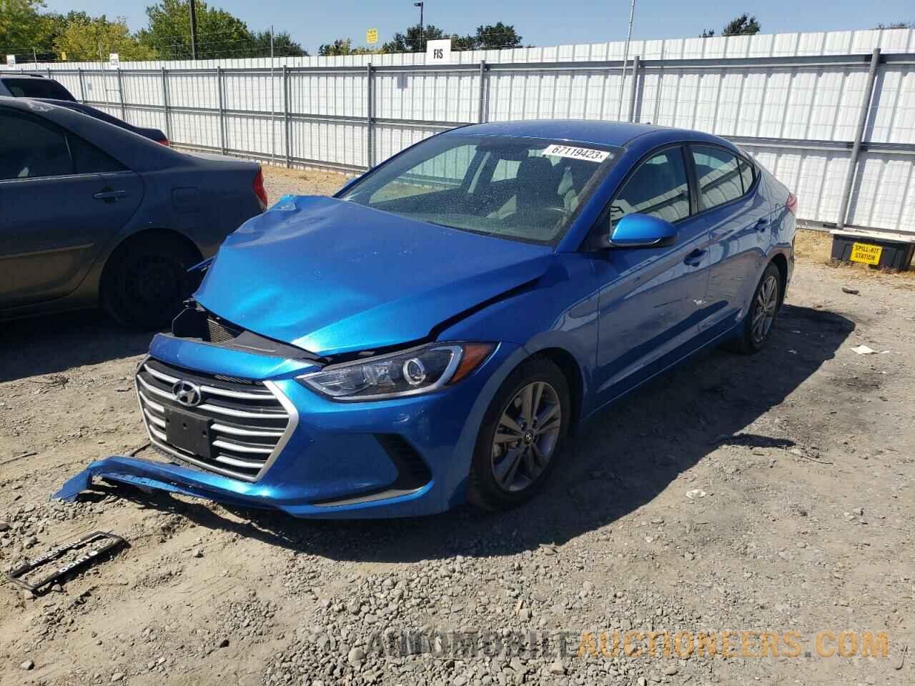 5NPD84LF0JH307643 HYUNDAI ELANTRA 2018