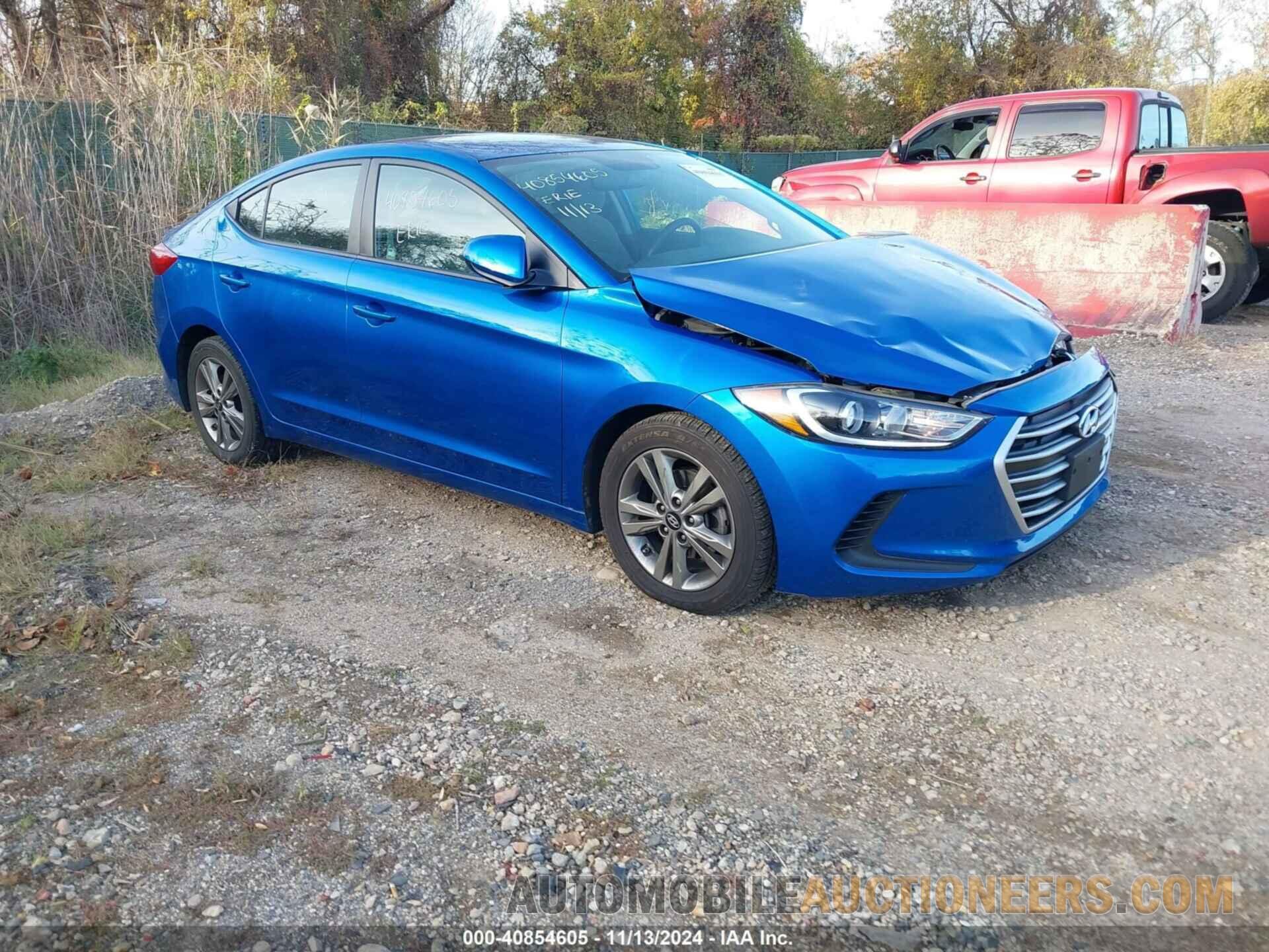 5NPD84LF0JH321106 HYUNDAI ELANTRA 2018