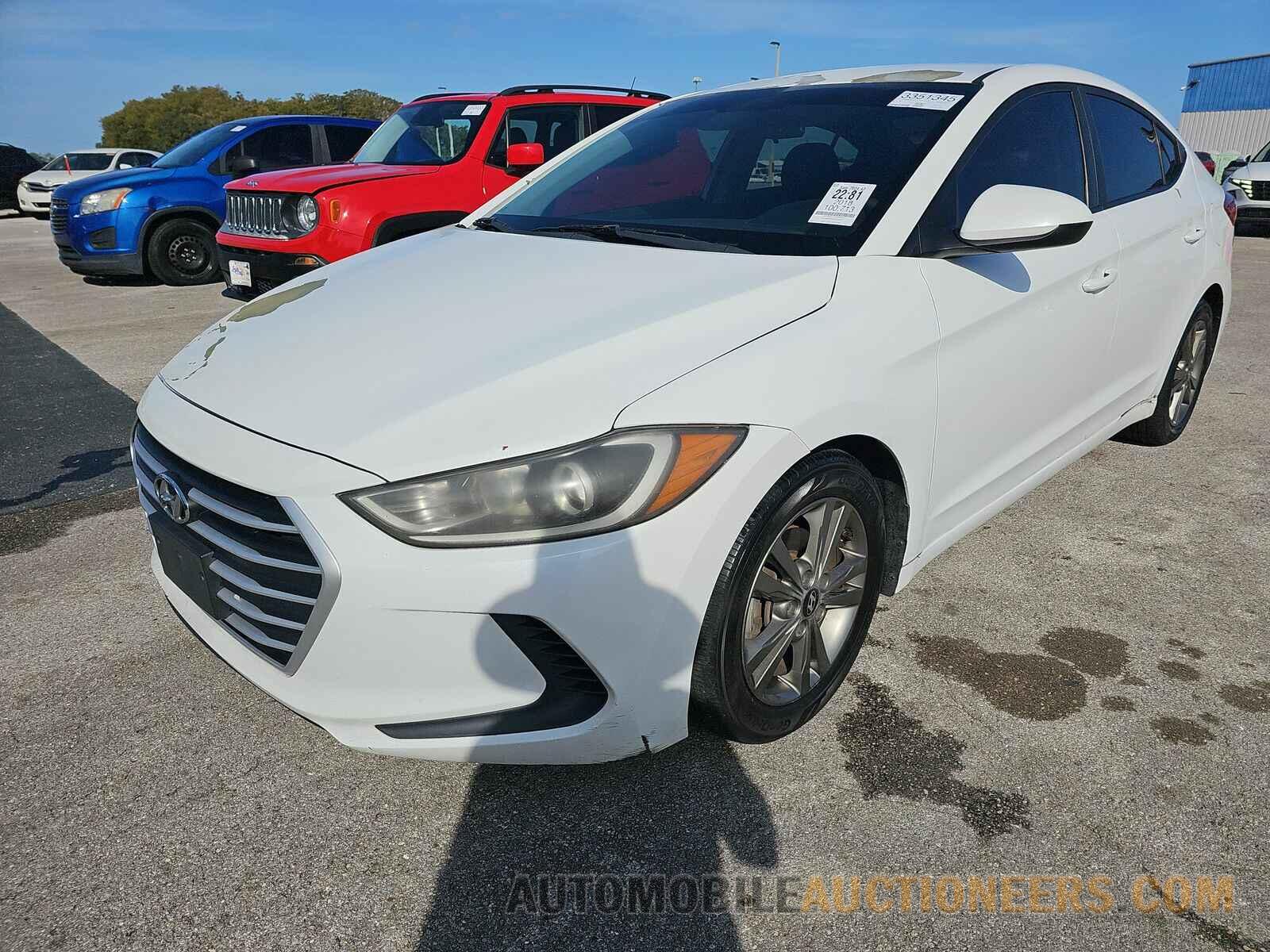 5NPD84LF0JH328525 Hyundai Elantra 2018