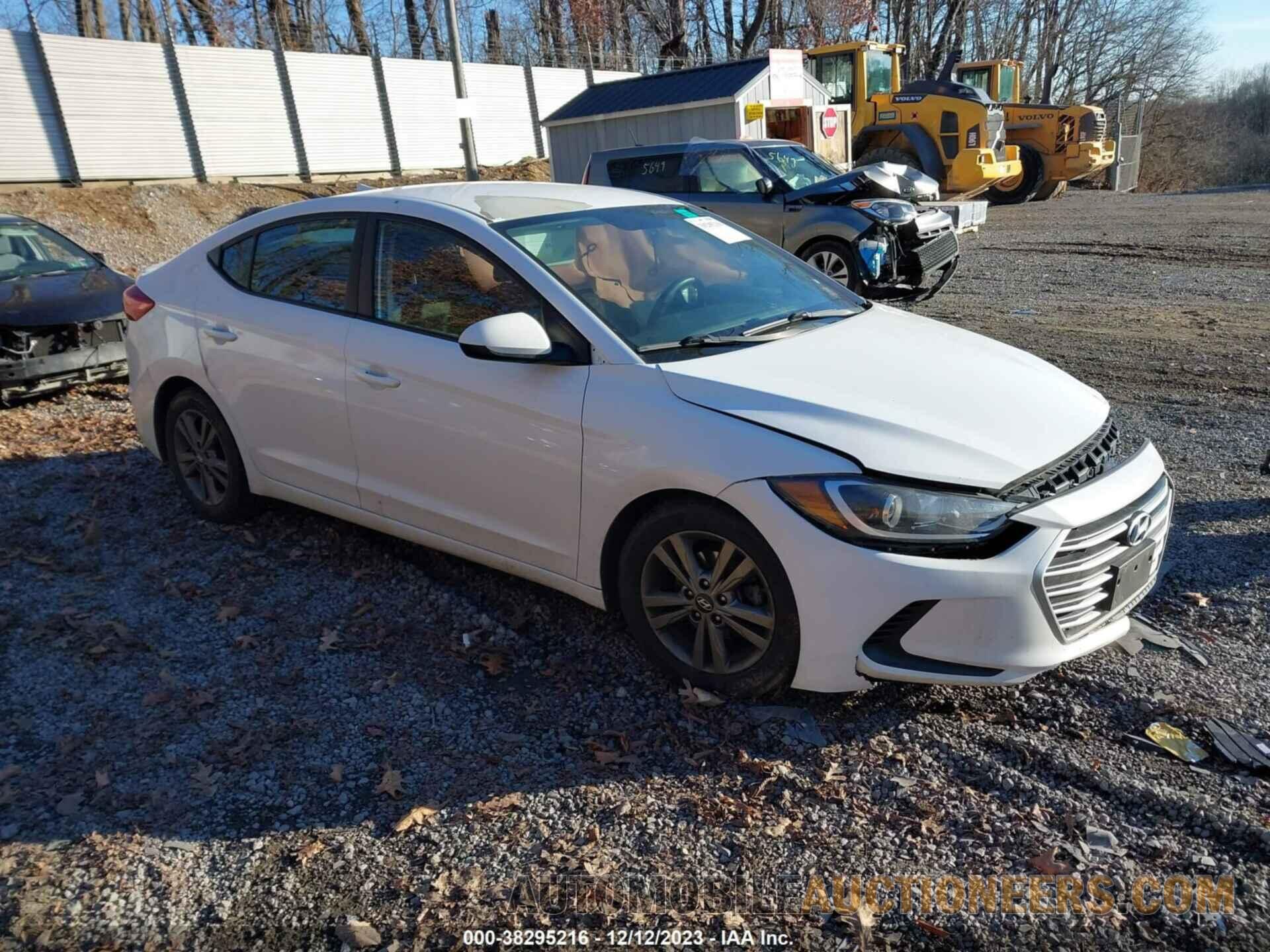 5NPD84LF0JH329299 HYUNDAI ELANTRA 2018