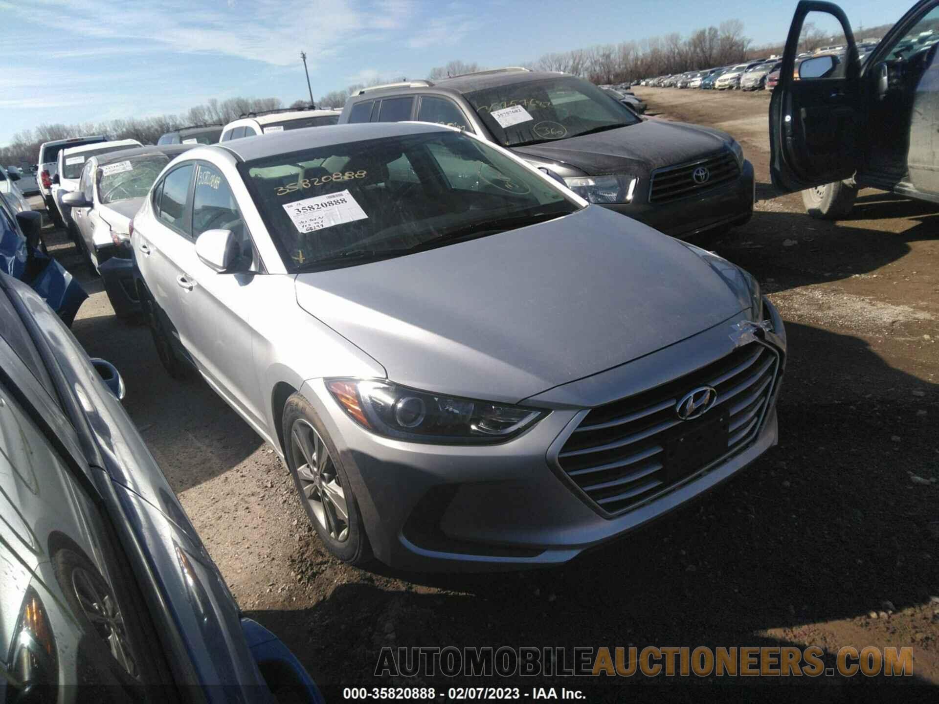 5NPD84LF0JH369950 HYUNDAI ELANTRA 2018