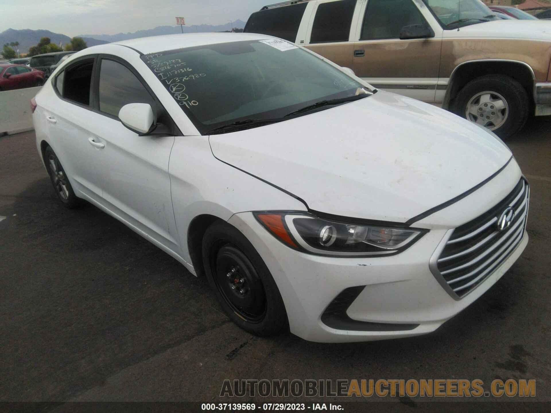 5NPD84LF0JH376980 HYUNDAI ELANTRA 2018