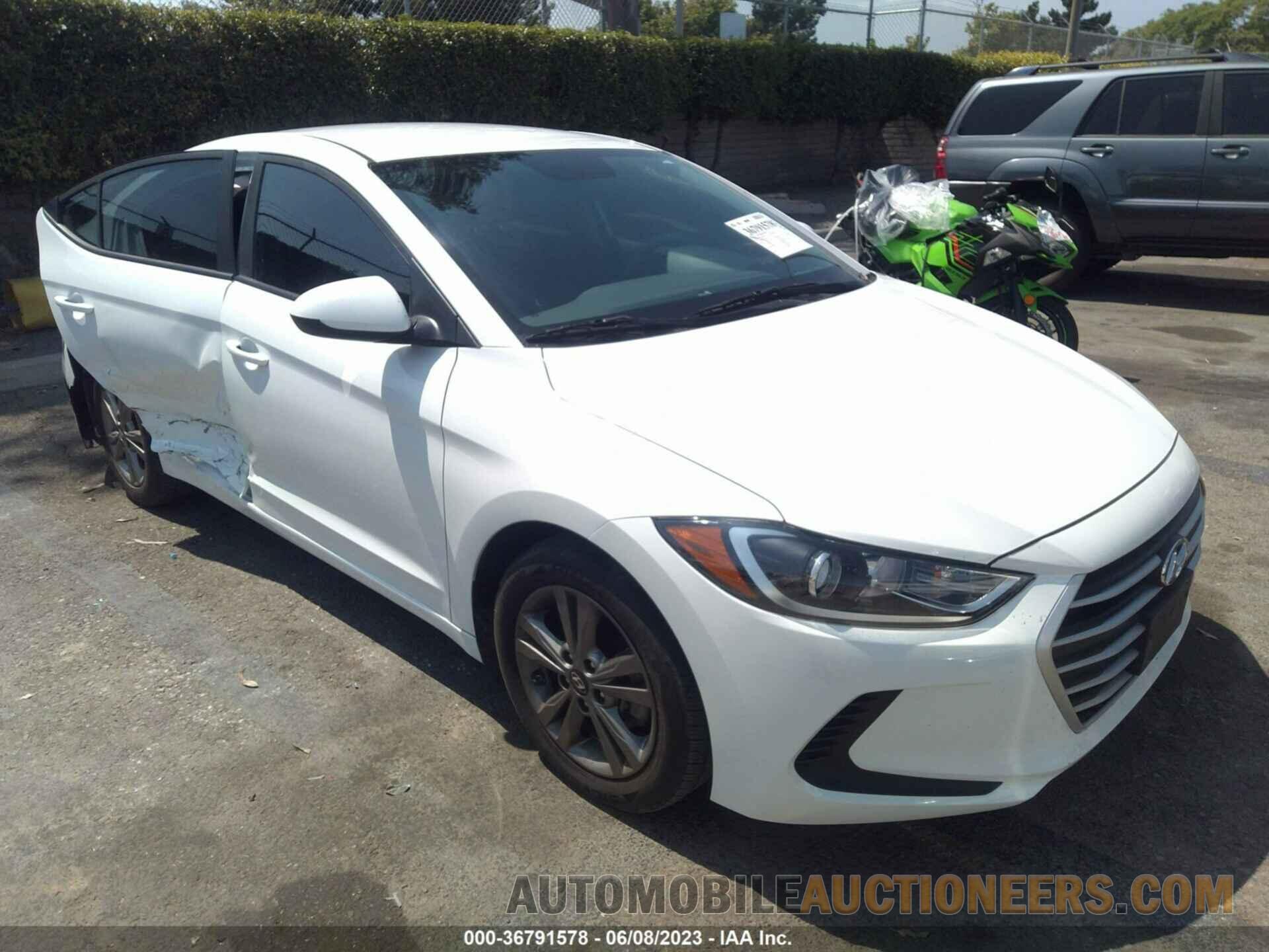 5NPD84LF0JH384853 HYUNDAI ELANTRA 2018