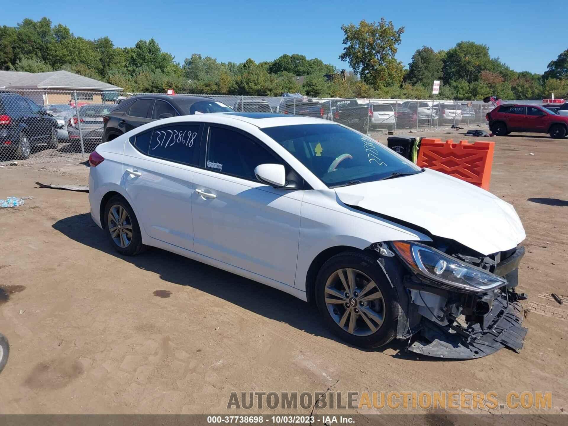 5NPD84LF0JH387543 HYUNDAI ELANTRA 2018