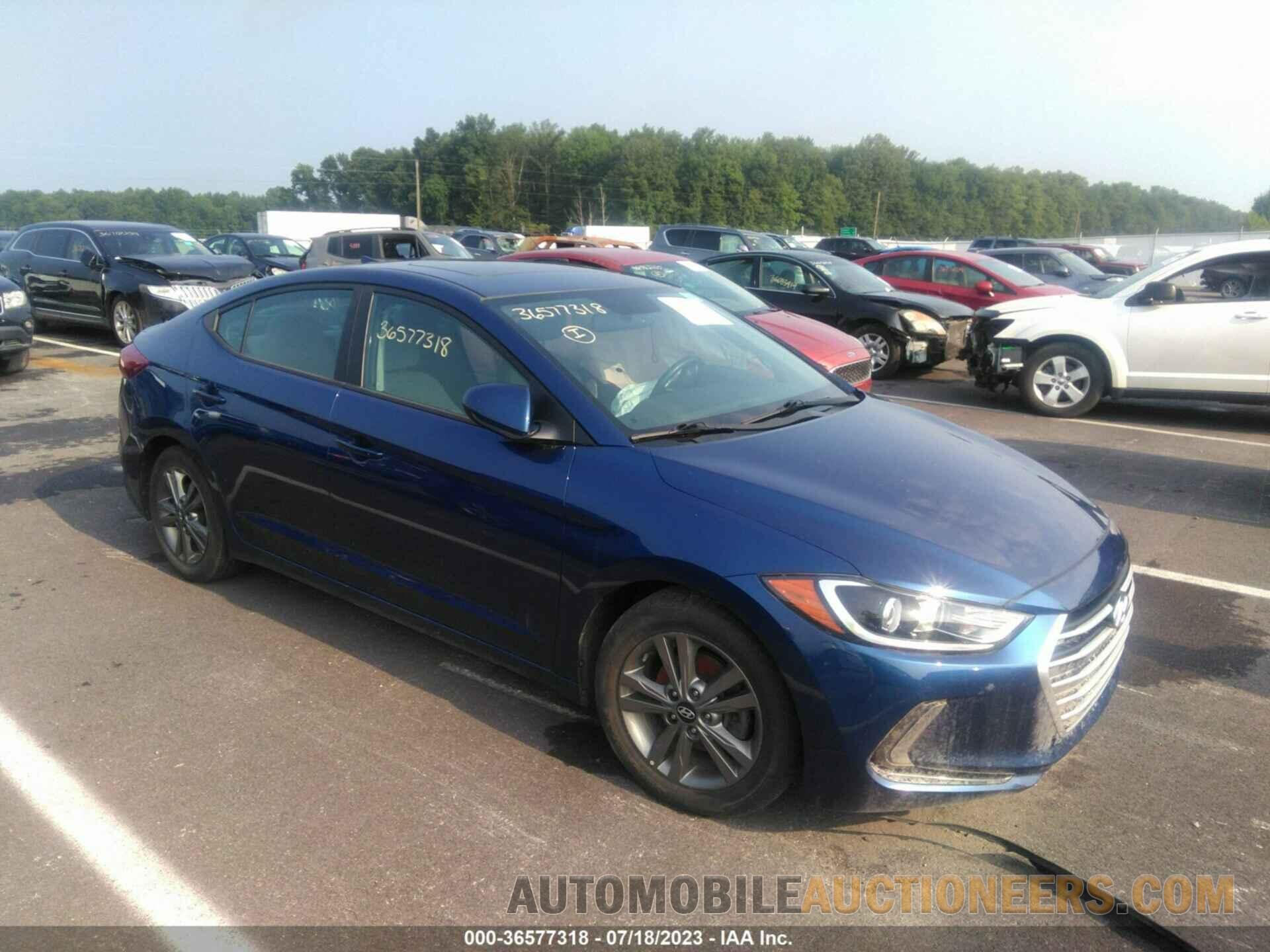 5NPD84LF0JH394475 HYUNDAI ELANTRA 2018