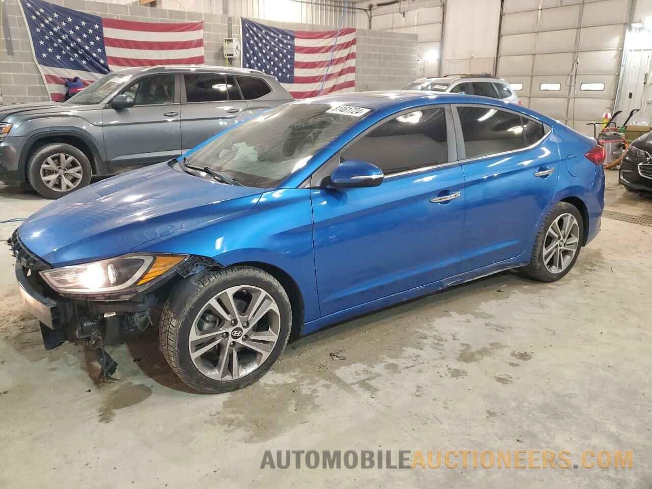 5NPD84LF1HH076312 HYUNDAI ELANTRA 2017