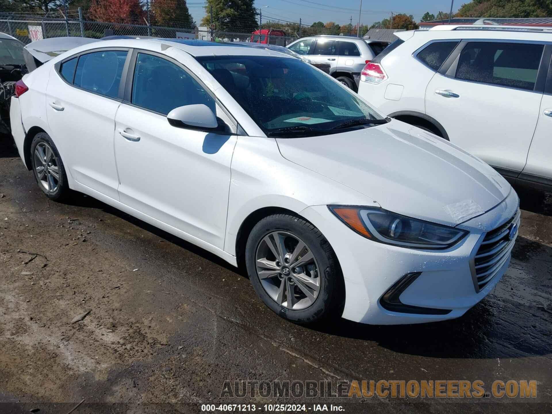 5NPD84LF1HH137660 HYUNDAI ELANTRA 2017