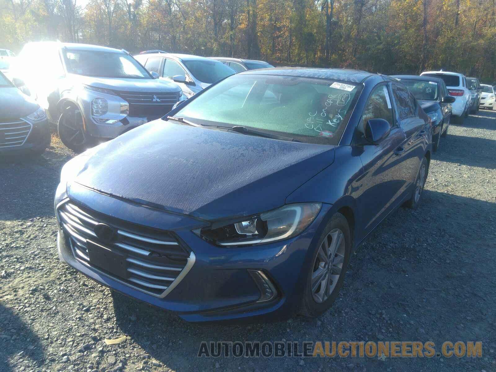 5NPD84LF1HH154121 Hyundai Elantra 2017