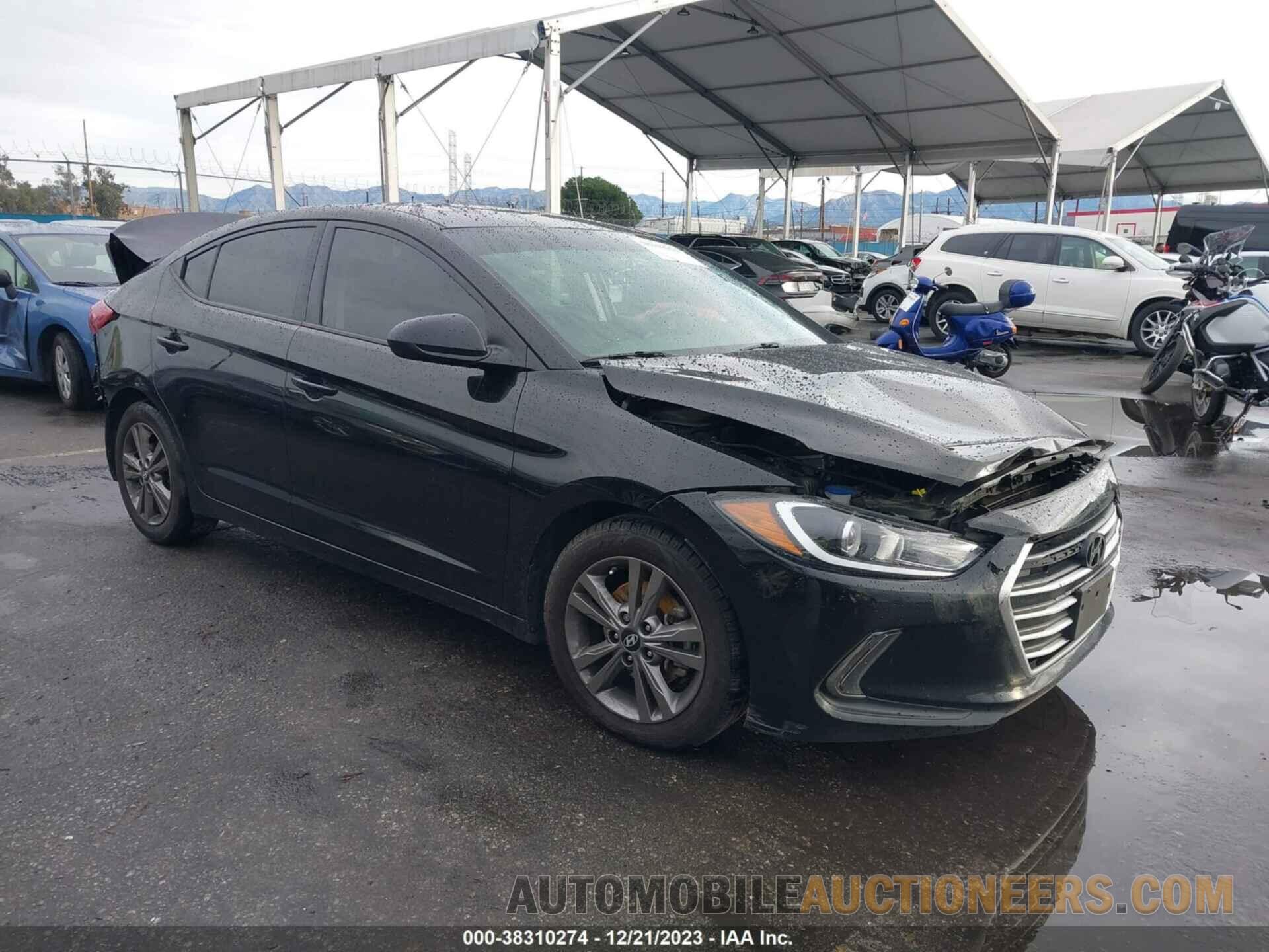 5NPD84LF1JH221063 HYUNDAI ELANTRA 2018