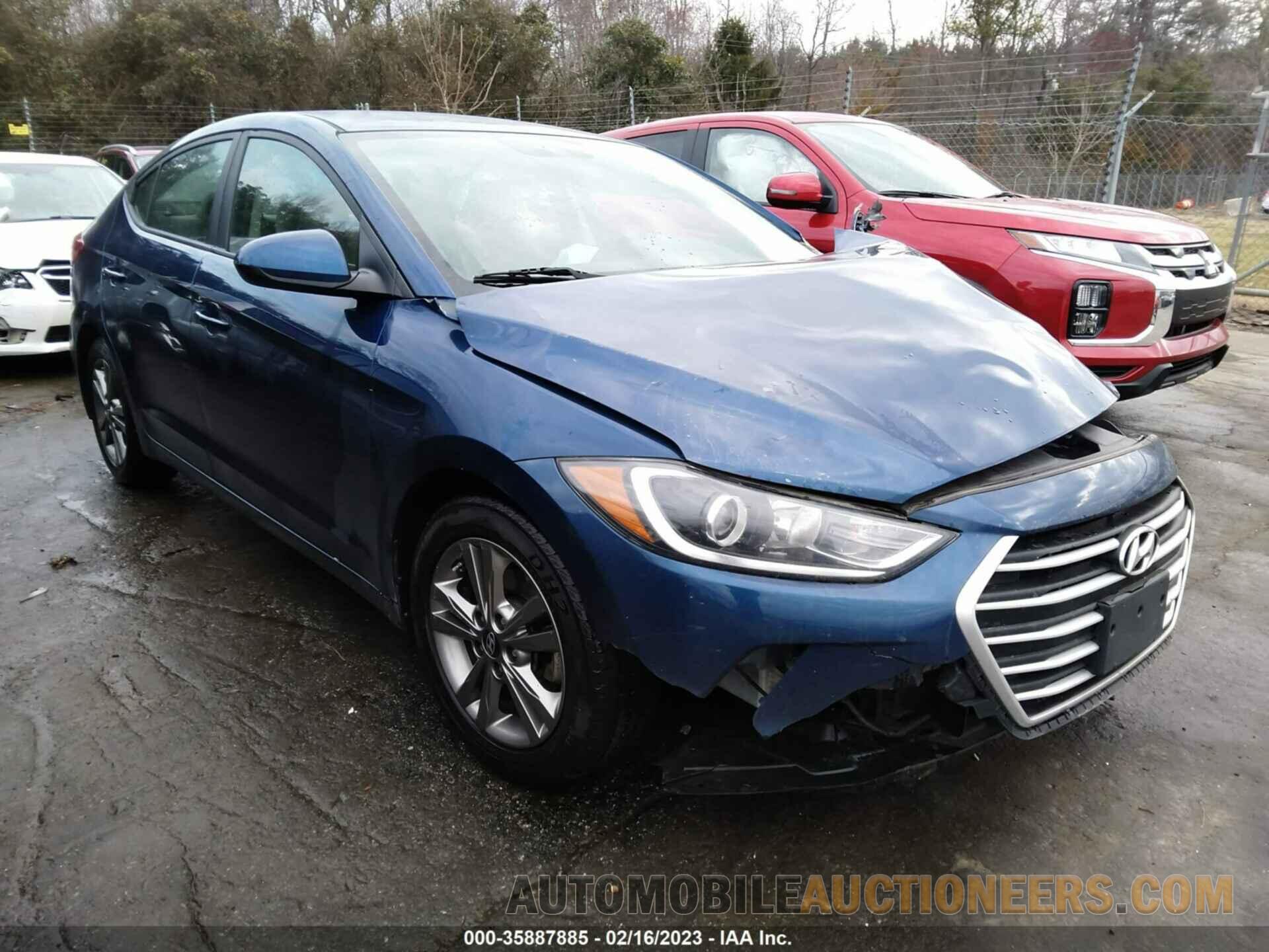 5NPD84LF1JH253298 HYUNDAI ELANTRA 2018