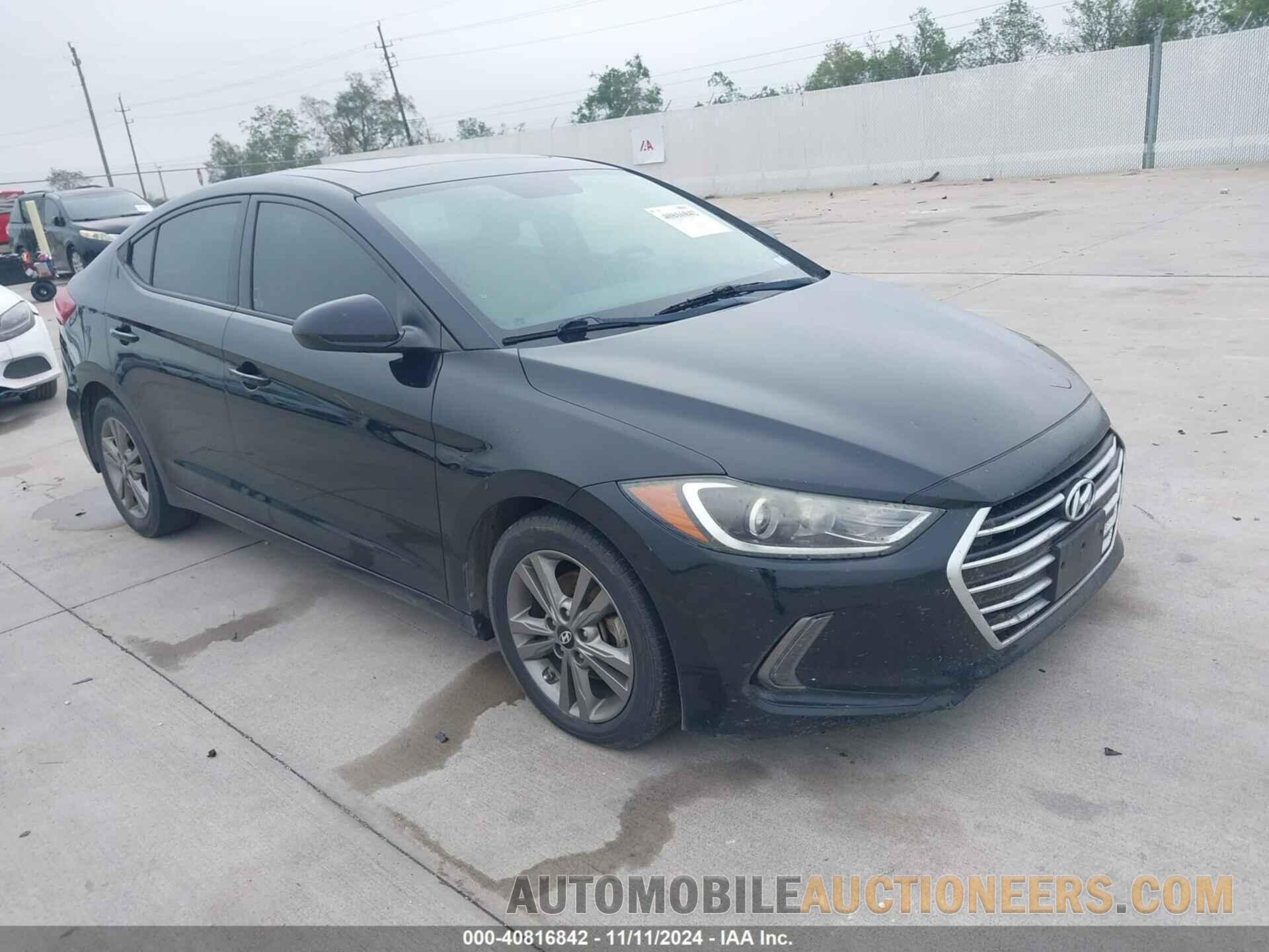 5NPD84LF1JH284521 HYUNDAI ELANTRA 2018