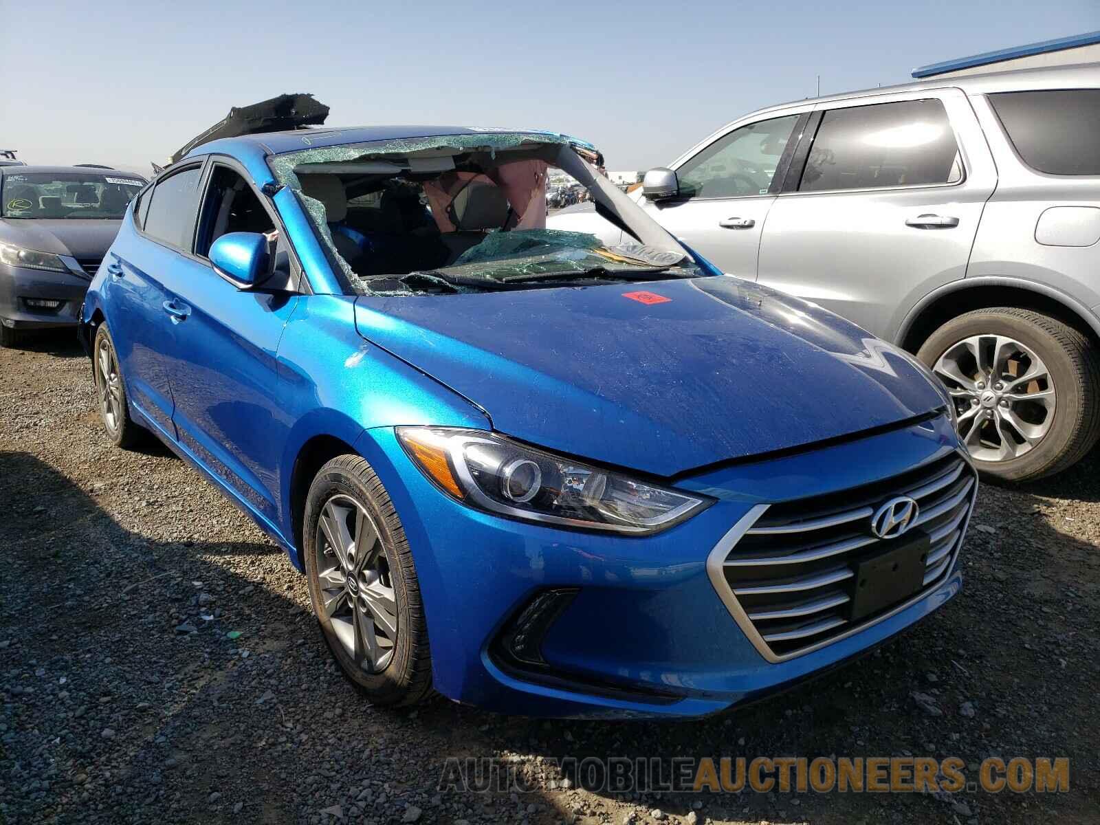 5NPD84LF1JH285300 HYUNDAI ELANTRA 2018