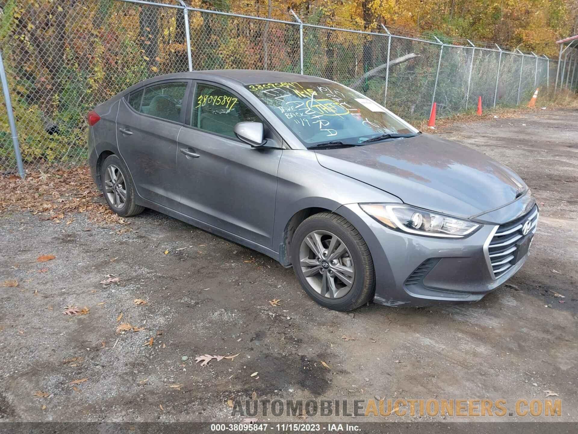 5NPD84LF1JH291243 HYUNDAI ELANTRA 2018