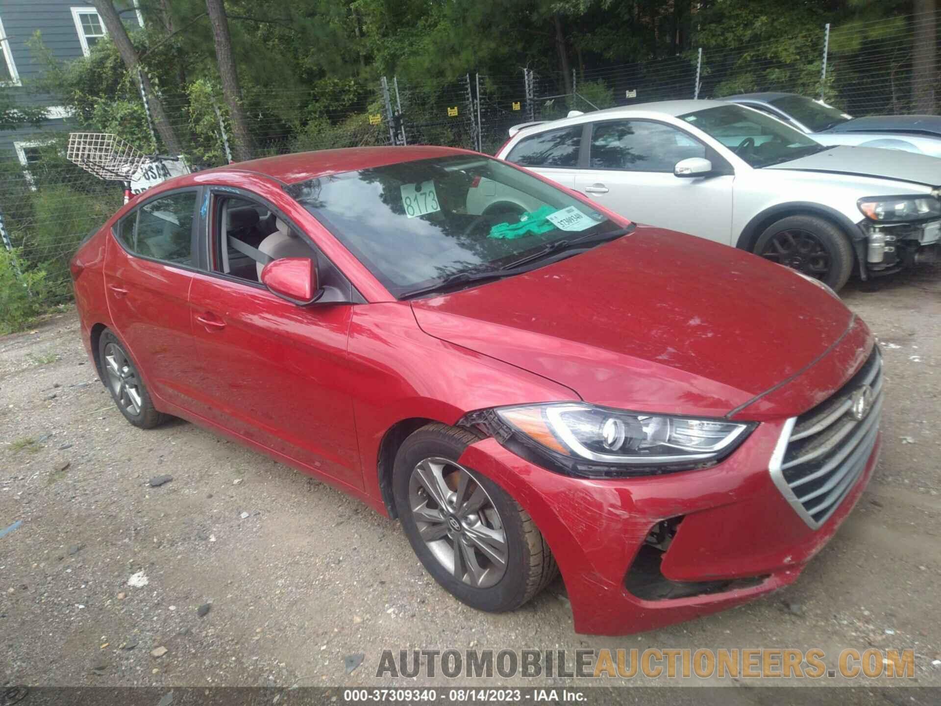 5NPD84LF1JH303522 HYUNDAI ELANTRA 2018