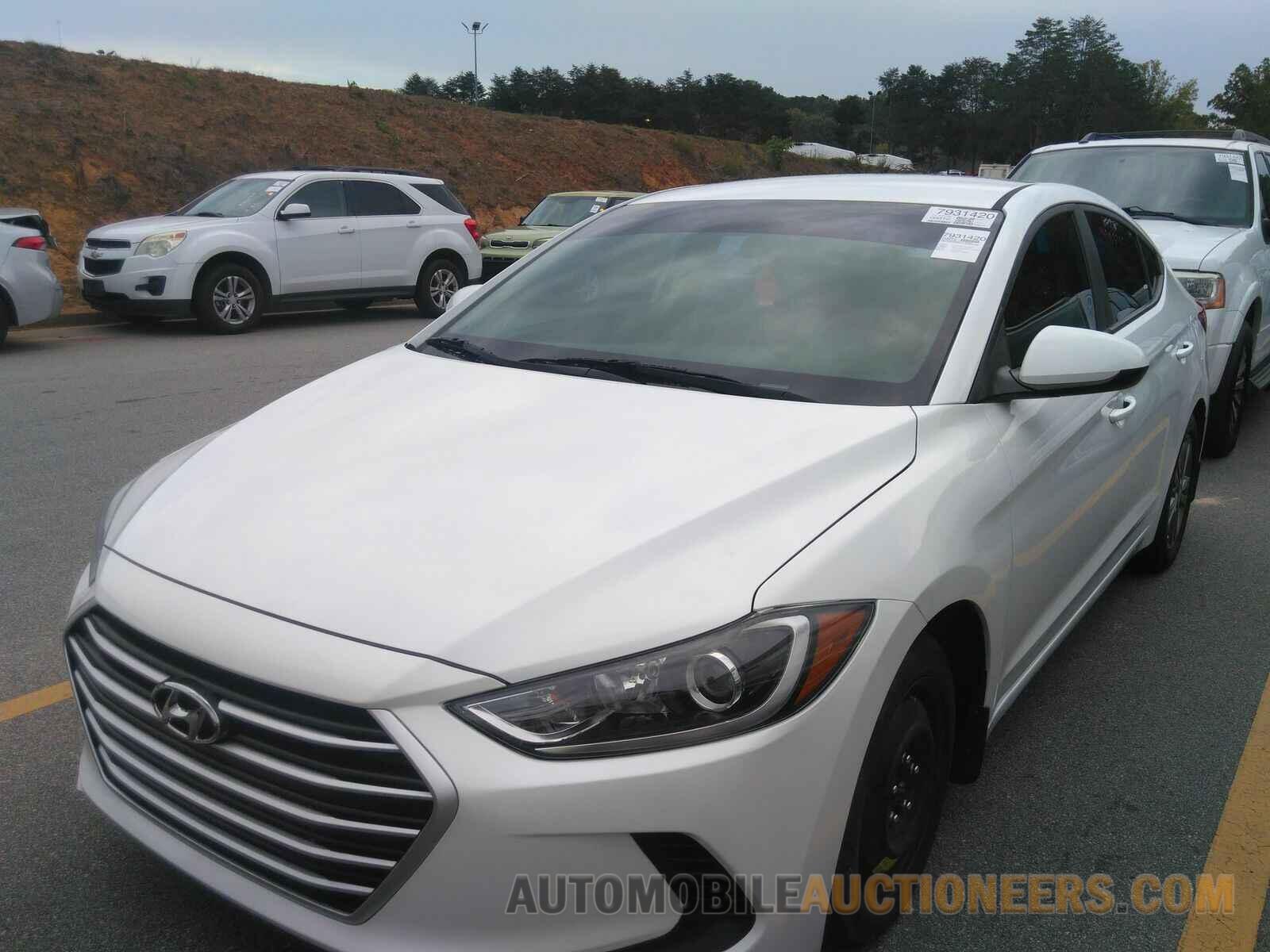 5NPD84LF1JH331546 Hyundai Elantra 2018