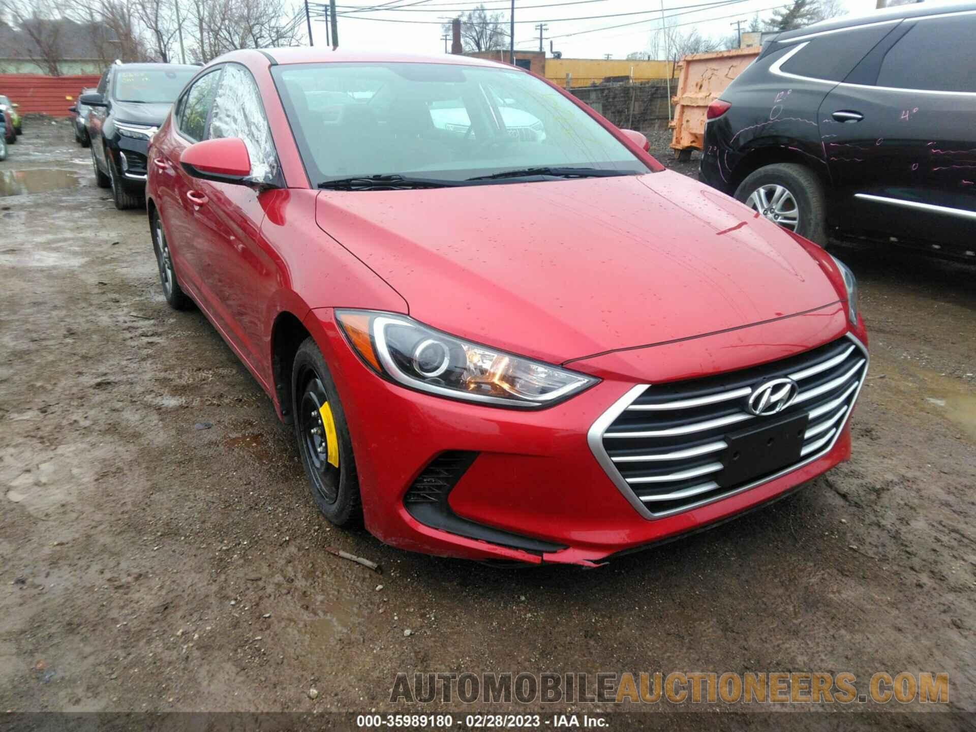 5NPD84LF1JH337962 HYUNDAI ELANTRA 2018