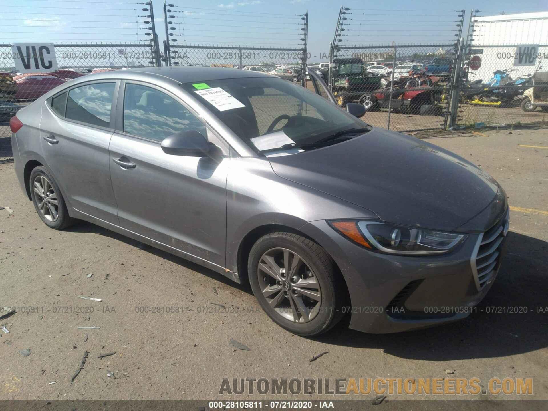 5NPD84LF1JH346144 HYUNDAI ELANTRA 2018