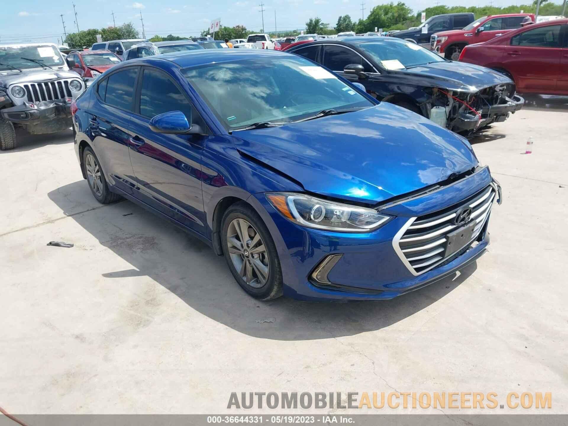 5NPD84LF1JH360013 HYUNDAI ELANTRA 2018