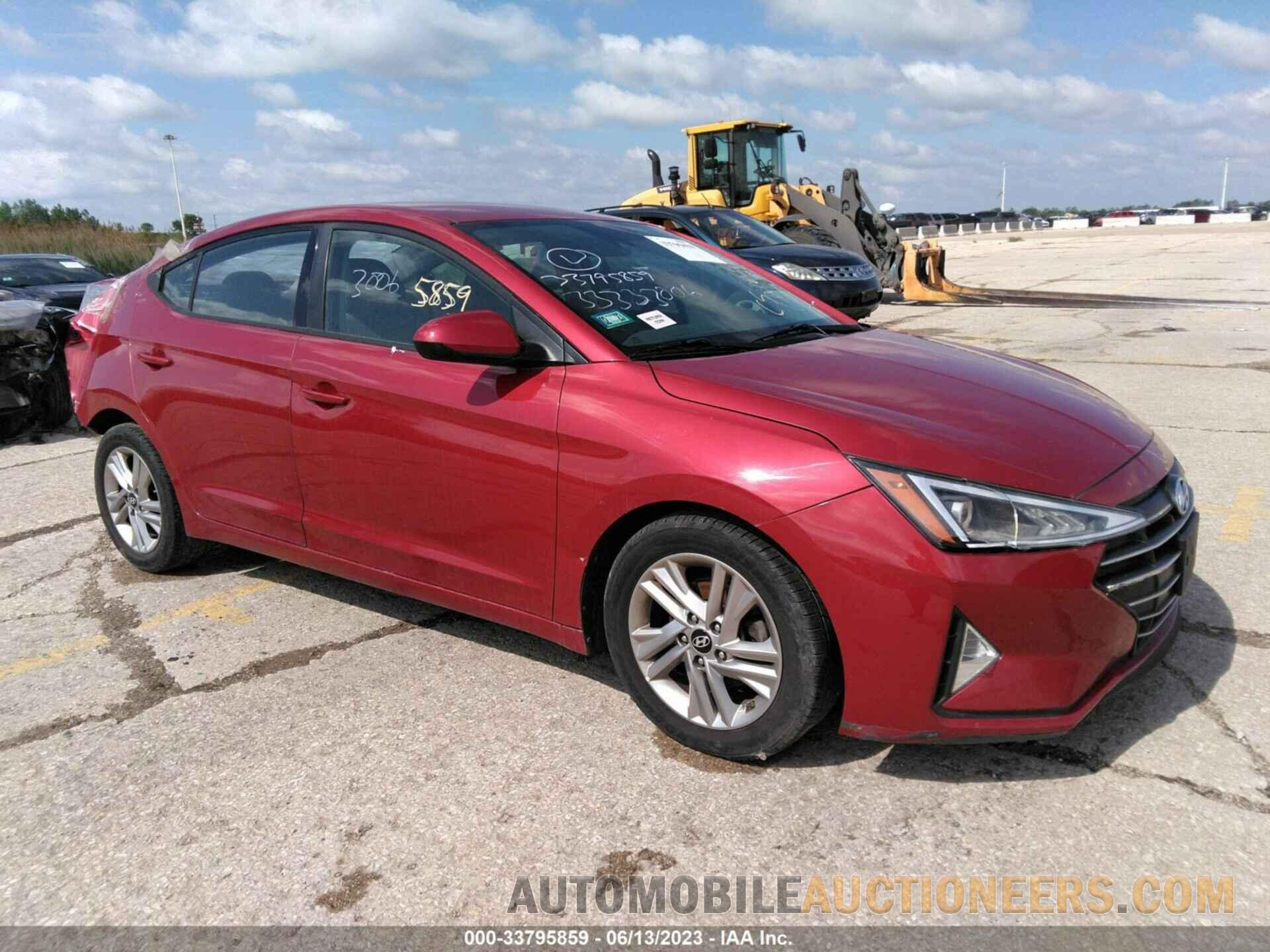 5NPD84LF1KH404965 HYUNDAI ELANTRA 2019