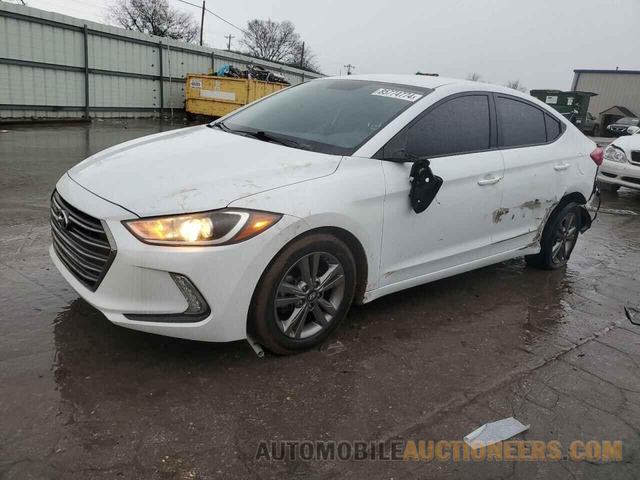 5NPD84LF2HH072074 HYUNDAI ELANTRA 2017