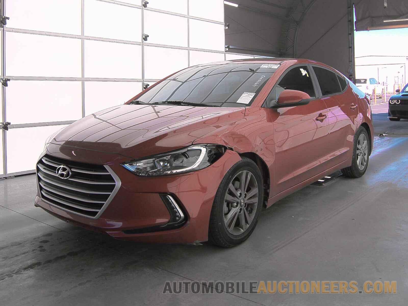 5NPD84LF2HH156394 Hyundai Elantra 2017