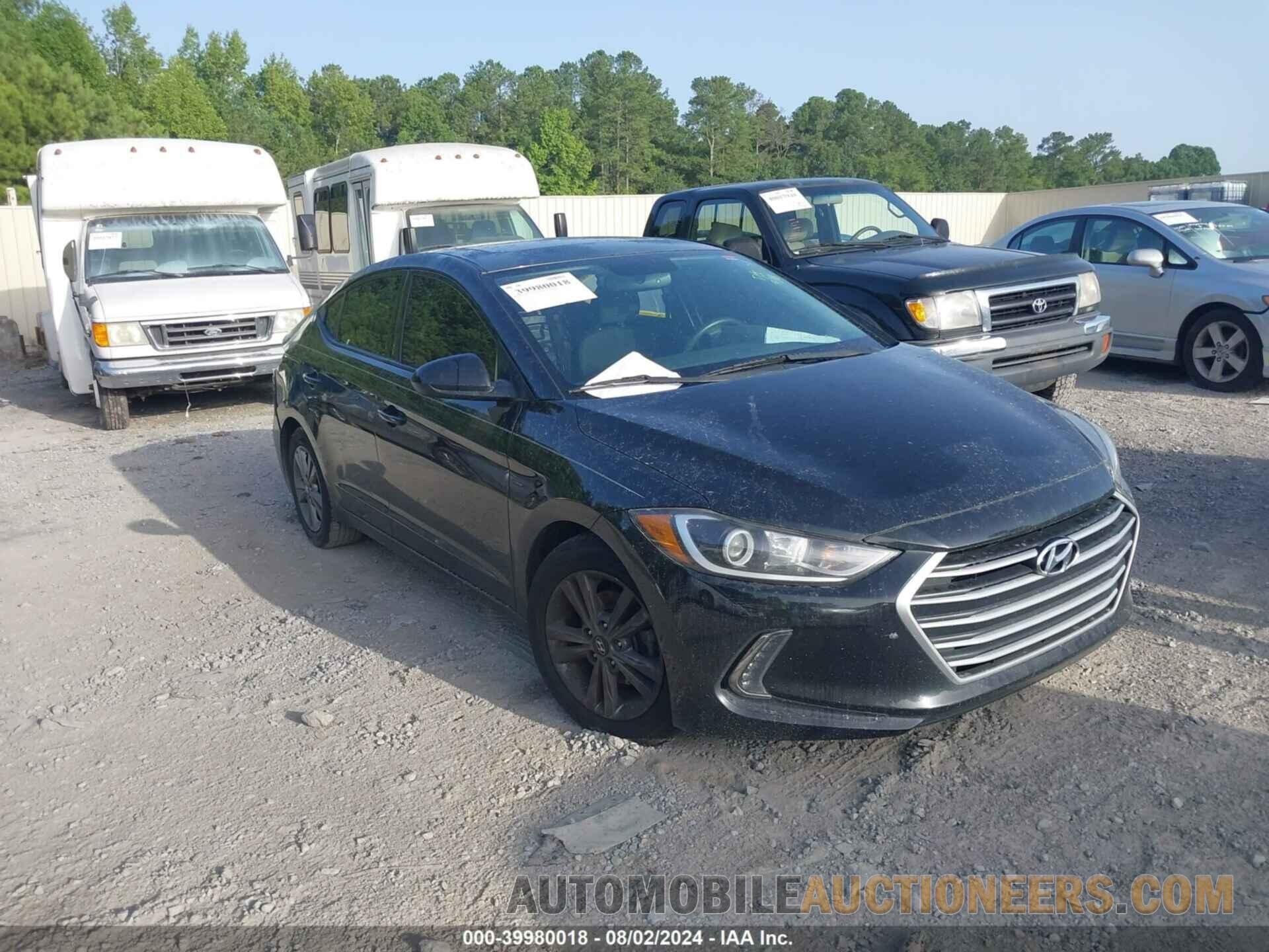 5NPD84LF2HH176709 HYUNDAI ELANTRA 2017