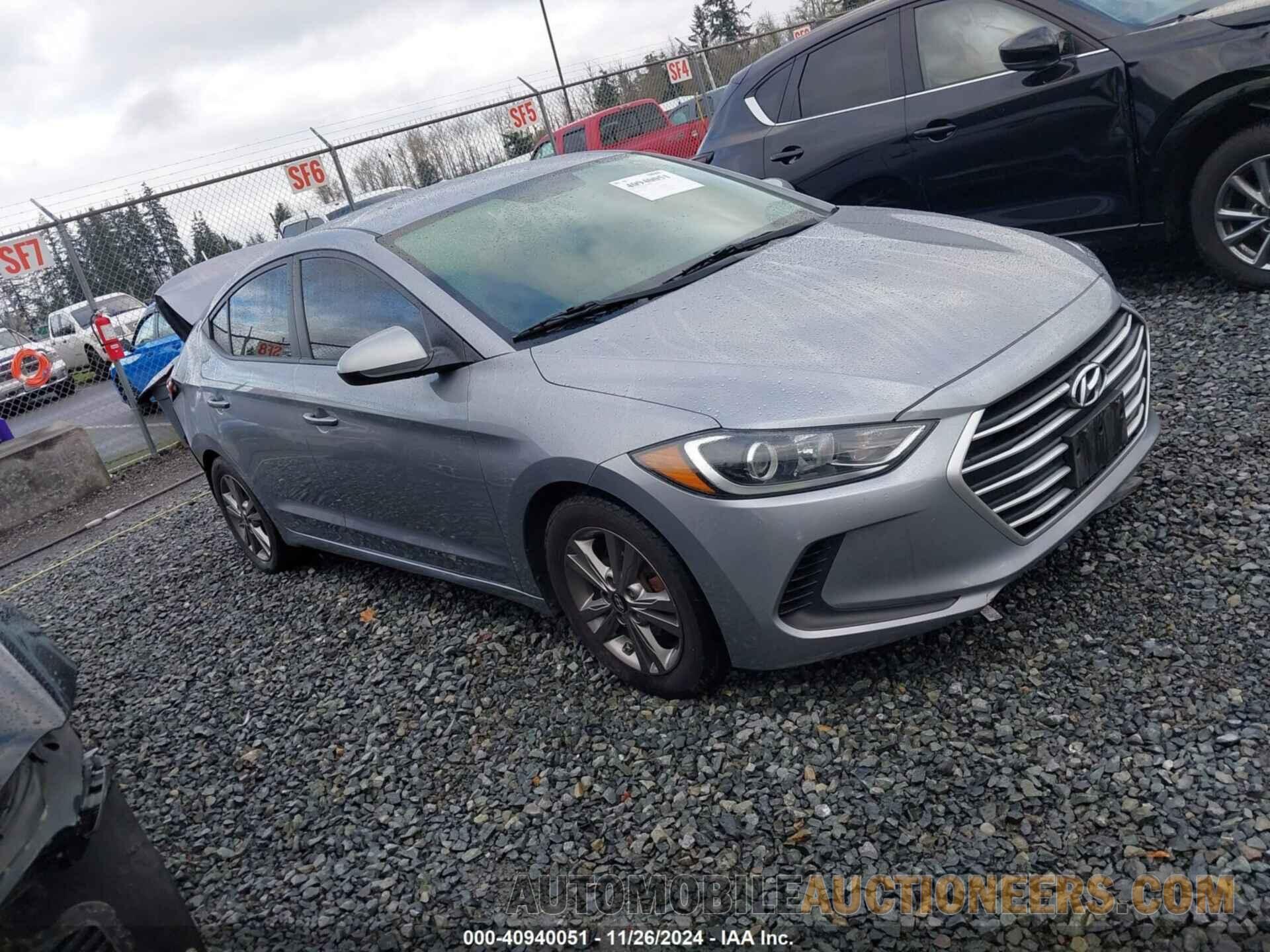 5NPD84LF2HH177441 HYUNDAI ELANTRA 2017