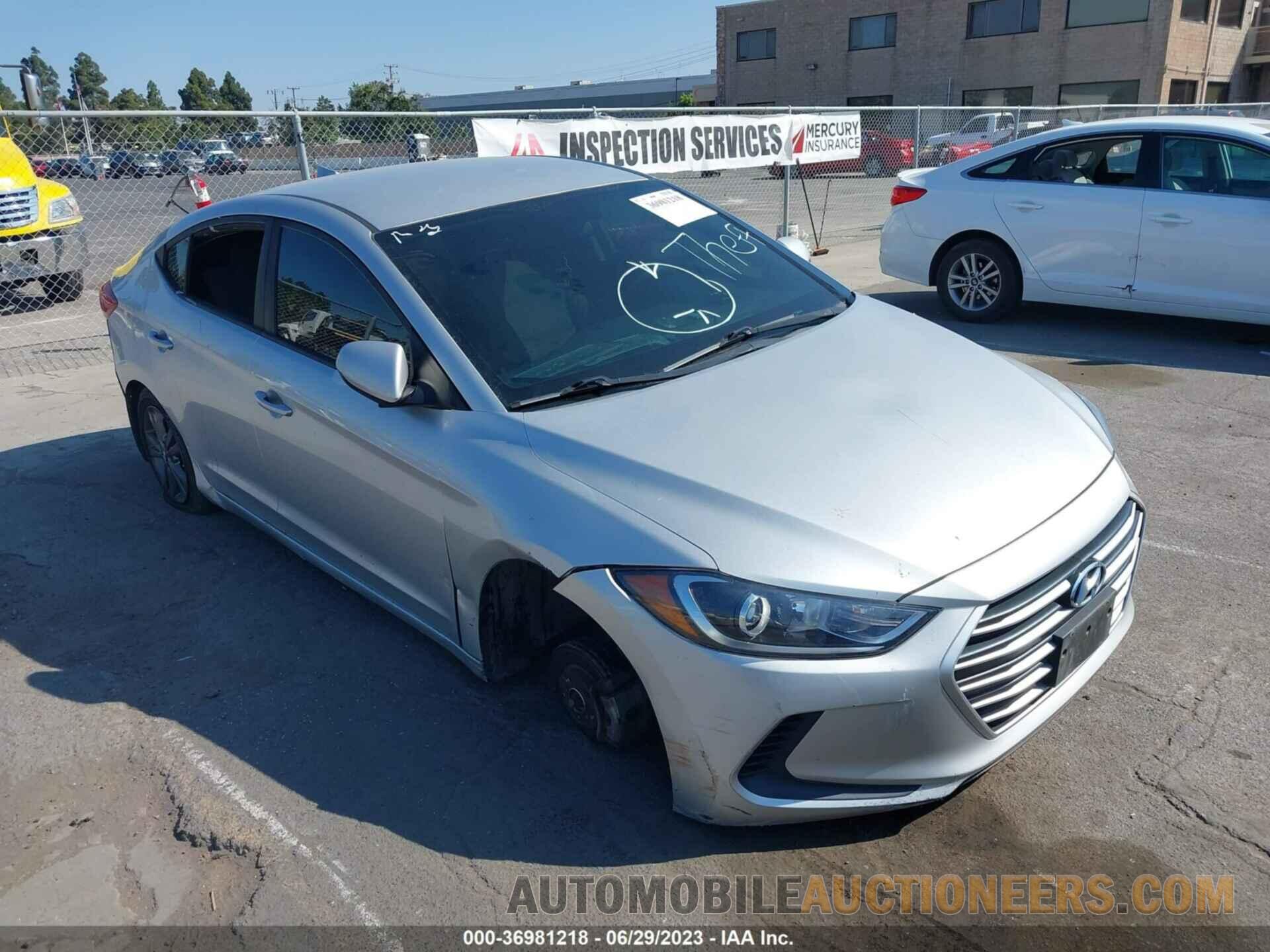 5NPD84LF2JH216700 HYUNDAI ELANTRA 2018