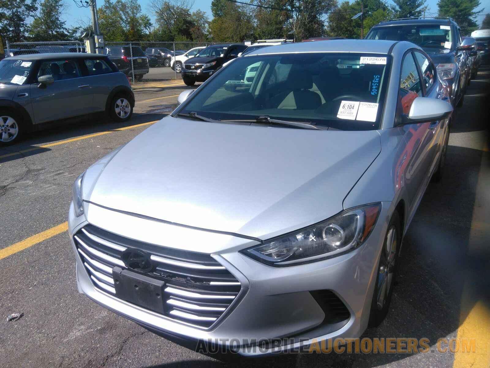 5NPD84LF2JH221850 Hyundai Elantra 2018