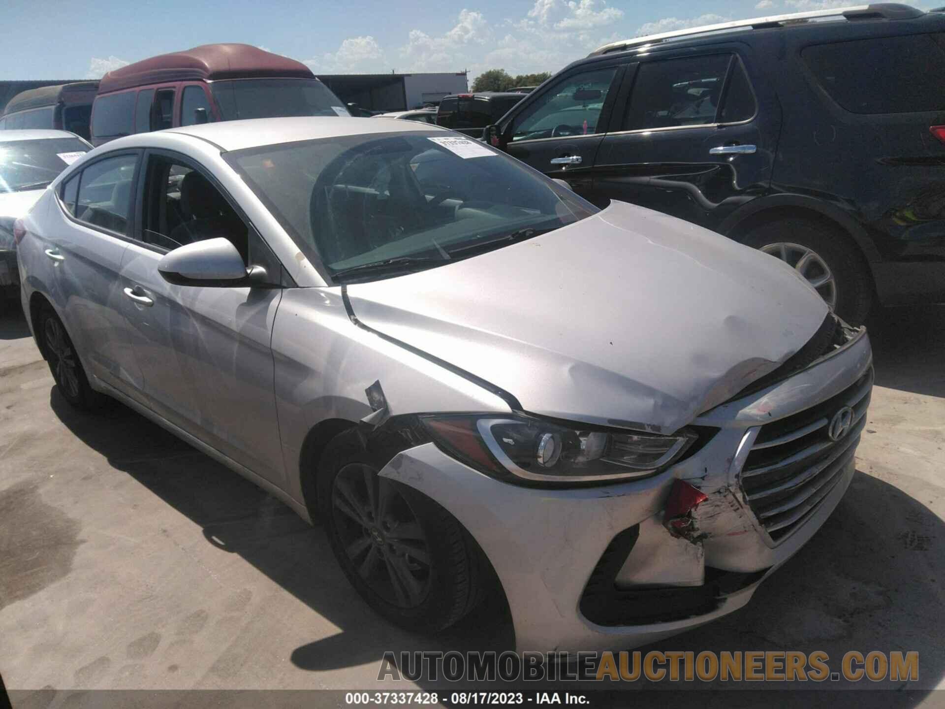 5NPD84LF2JH222156 HYUNDAI ELANTRA 2018