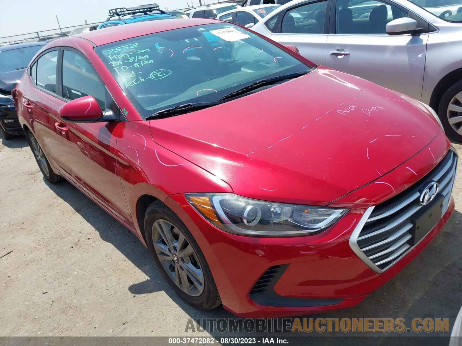 5NPD84LF2JH228684 HYUNDAI ELANTRA 2018