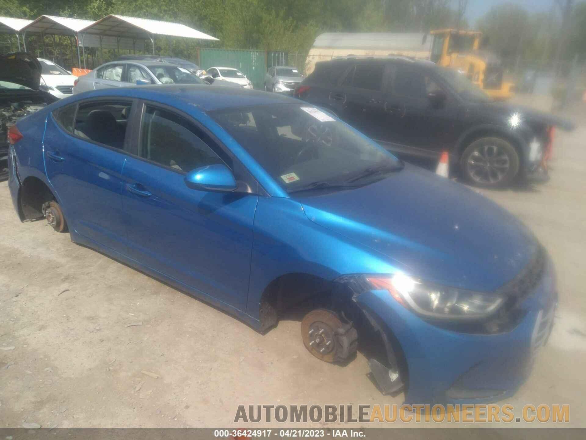 5NPD84LF2JH231908 HYUNDAI ELANTRA 2018