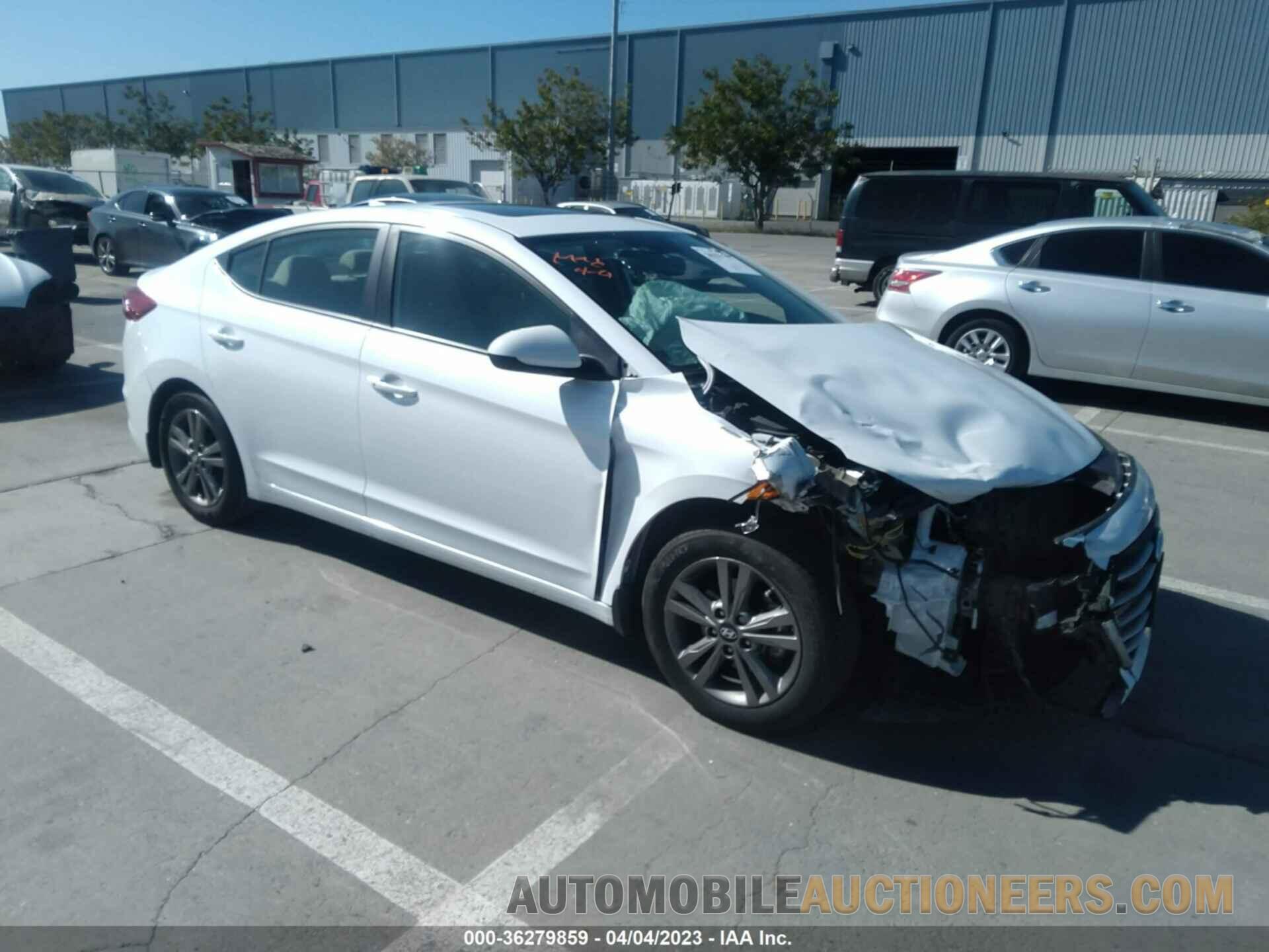 5NPD84LF2JH234176 HYUNDAI ELANTRA 2018