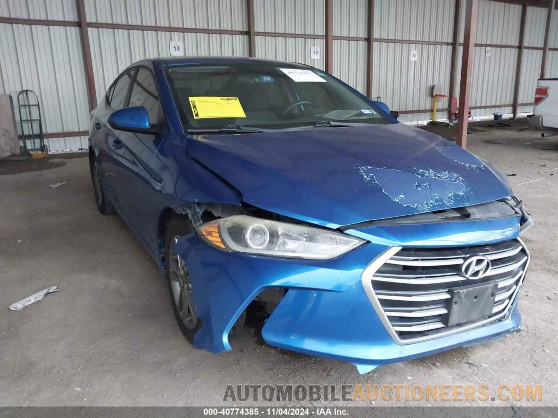 5NPD84LF2JH241161 HYUNDAI ELANTRA 2018