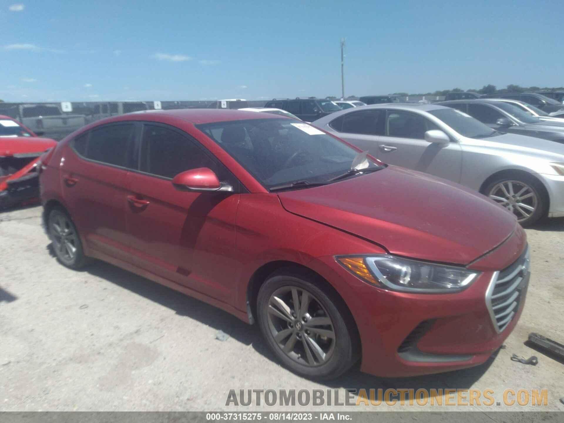 5NPD84LF2JH245372 HYUNDAI ELANTRA 2018