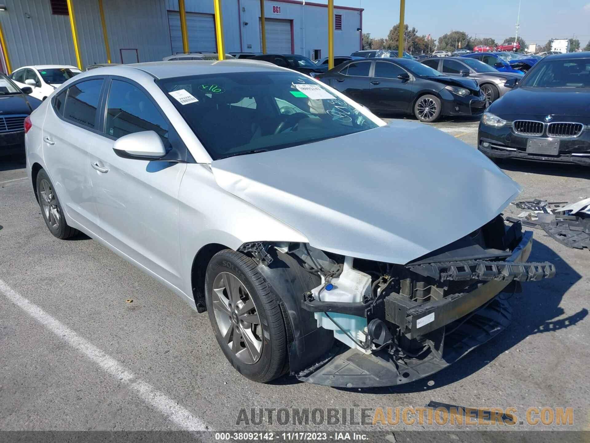 5NPD84LF2JH249535 HYUNDAI ELANTRA 2018