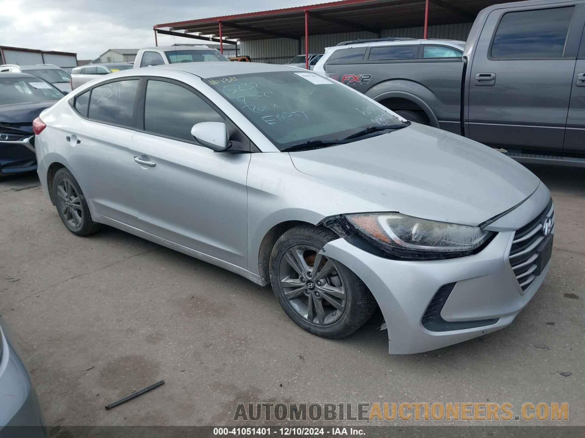 5NPD84LF2JH252371 HYUNDAI ELANTRA 2018