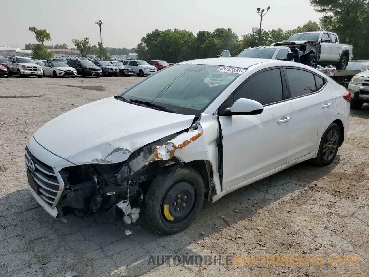 5NPD84LF2JH252595 HYUNDAI ELANTRA 2018