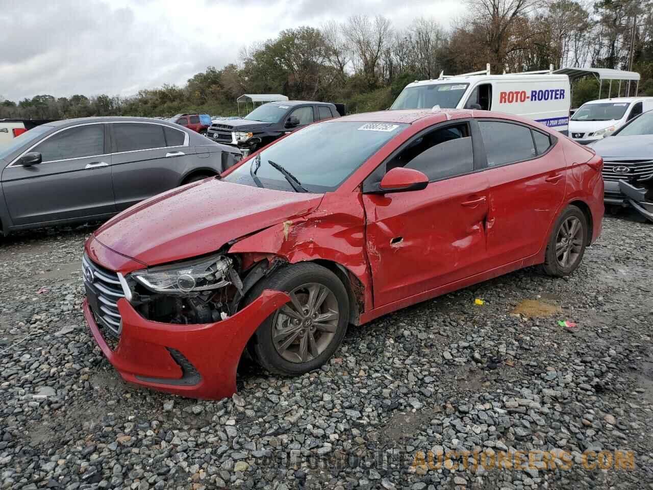 5NPD84LF2JH252919 HYUNDAI ELANTRA 2018