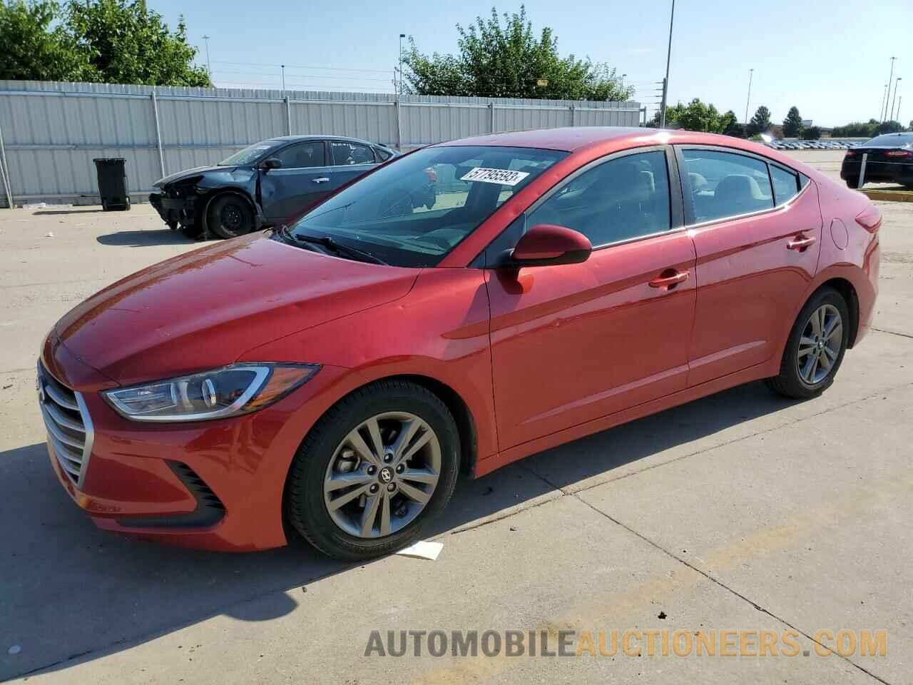 5NPD84LF2JH253651 HYUNDAI ELANTRA 2018