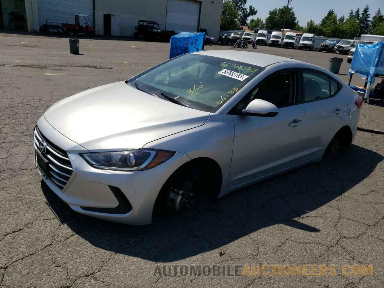 5NPD84LF2JH257196 HYUNDAI ELANTRA 2018