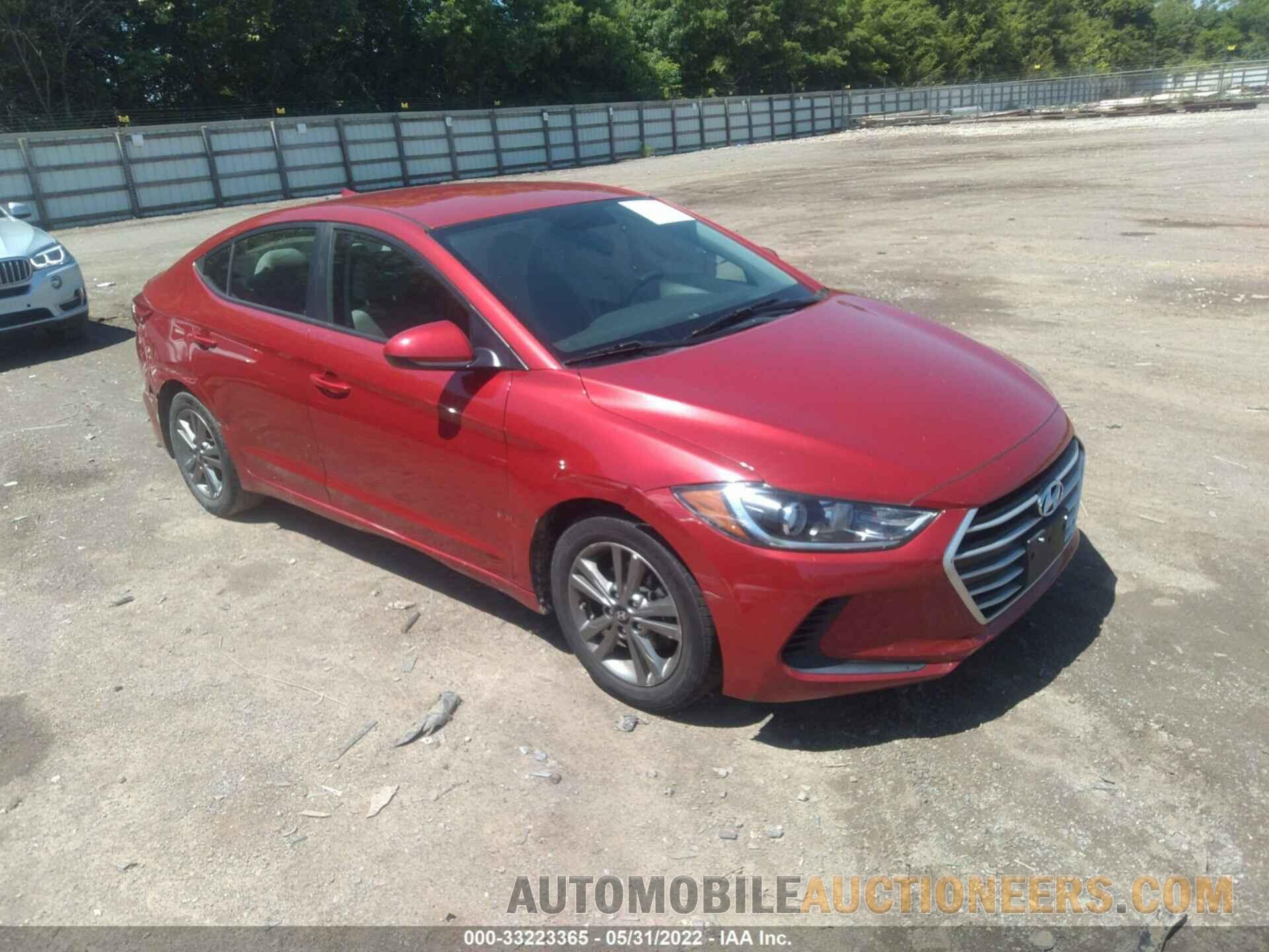 5NPD84LF2JH258221 HYUNDAI ELANTRA 2018