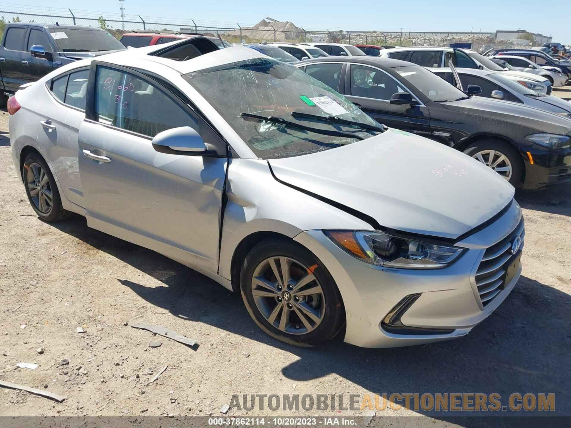 5NPD84LF2JH267856 HYUNDAI ELANTRA 2018